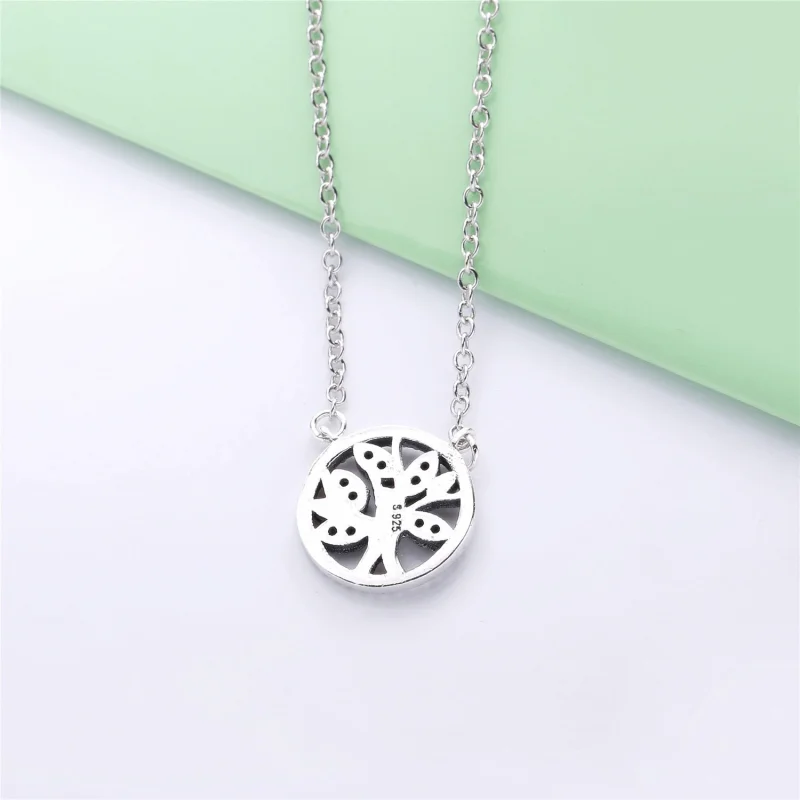 (image for) Pandora Tree of Life Necklace - 397780CZ - View 3