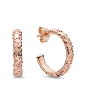 Regal Beauty Hoop Earrings, PANDORA Rose™ - 287732 Regal Beauty Hoop Earrings, PANDORA Rose™ - 287732