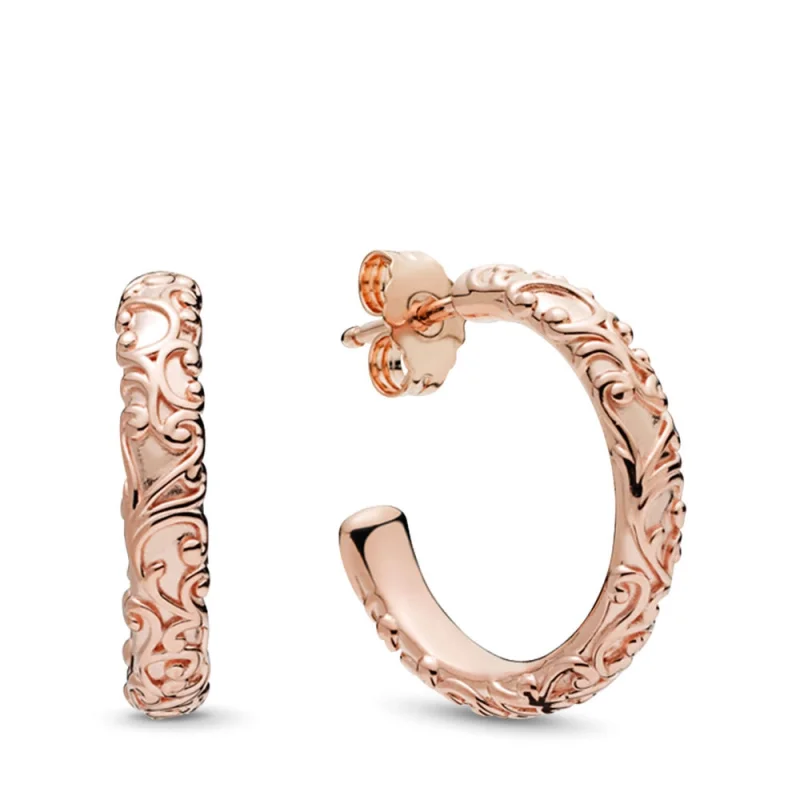 (image for) Regal Beauty Hoop Earrings, PANDORA Rose™ - 287732 - Product Image