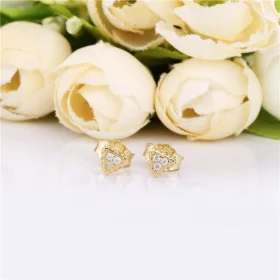 Sparkling Triangles Stud Earrings, Pandora Shine™ - 268030CZ Sparkling Triangles Stud Earrings, Pandora Shine™ - 268030CZ
