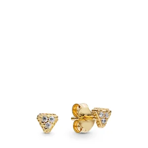 (image for) Sparkling Triangles Stud Earrings, Pandora Shine™ - 268030CZ
