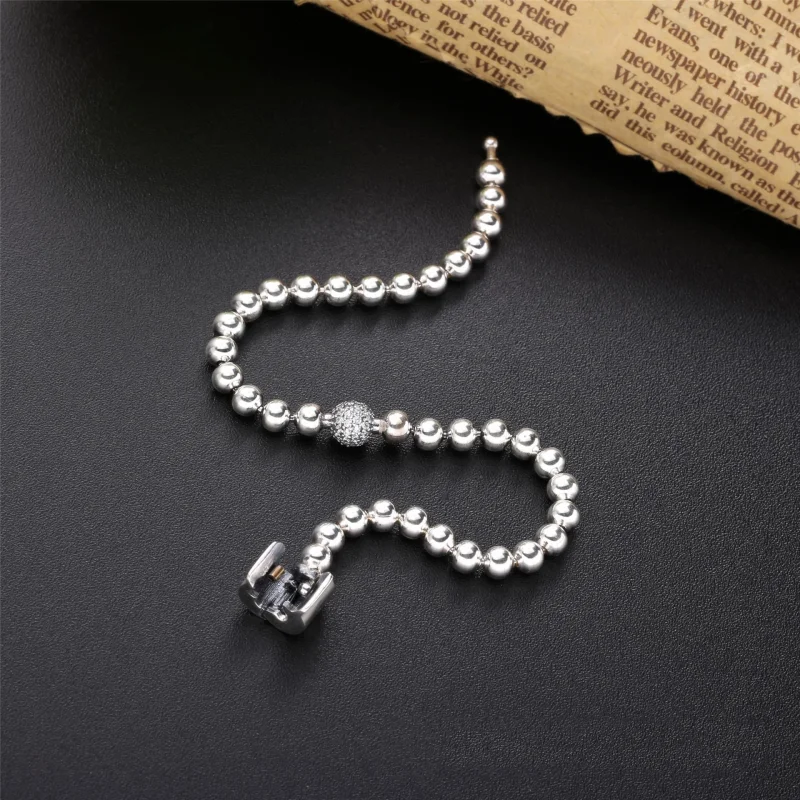 (image for) Beads & Pavé Bracelet - 598342CZ - View 4