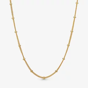 PANDORA Beaded Chain Necklace - 367210 PANDORA Beaded Chain Necklace - 367210