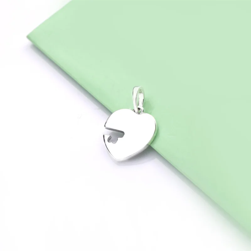 (image for) PANDORA Best Friends Heart Key Pendant - 398130 - View 3