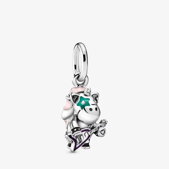 PANDORA Bruno The Unicorn Punk Band Dangle Charm 798320ENMX