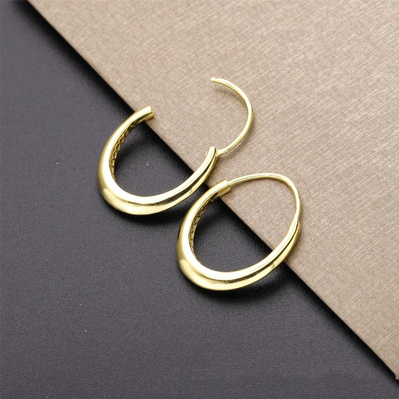 (image for) PANDORA Chunky Hoop Earrings - 268070 - View 4