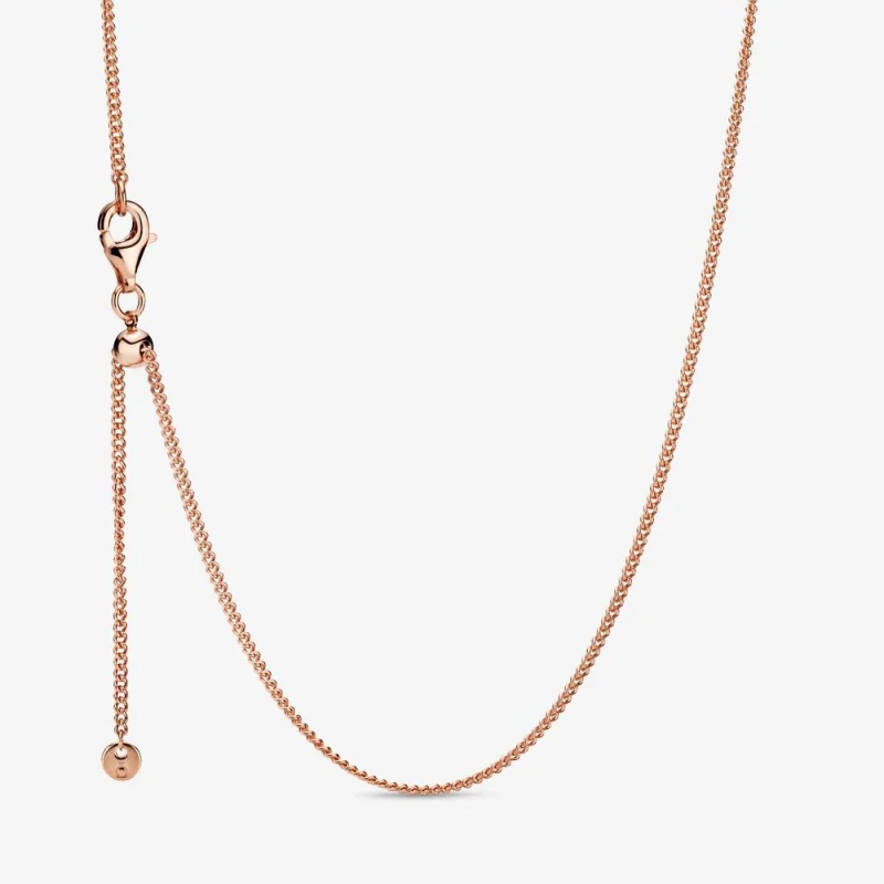 (image for) PANDORA Curb Chain Necklace - 388283 - Product Image