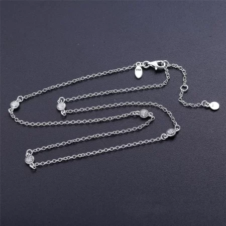 PANDORA Dazzling Dainty Droplets Necklace - 590525CZ