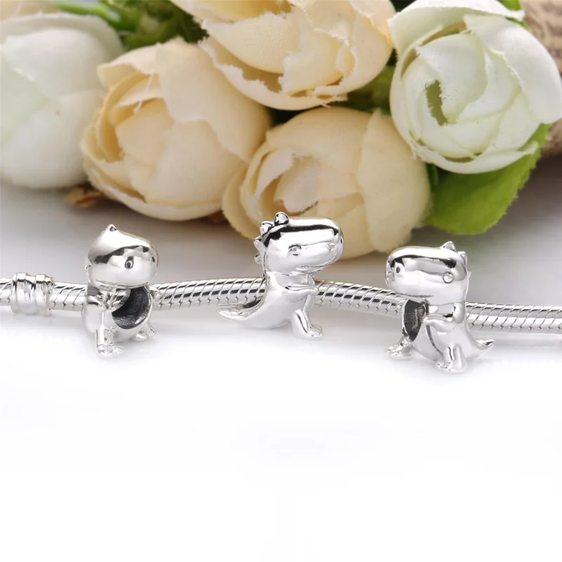 (image for) PANDORA Dino the Dinosaur Charm - 798123 - View 4