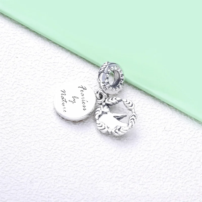 (image for) PANDORA Disney Frozen Anna Dangle Charm - 798457C01 - View 3