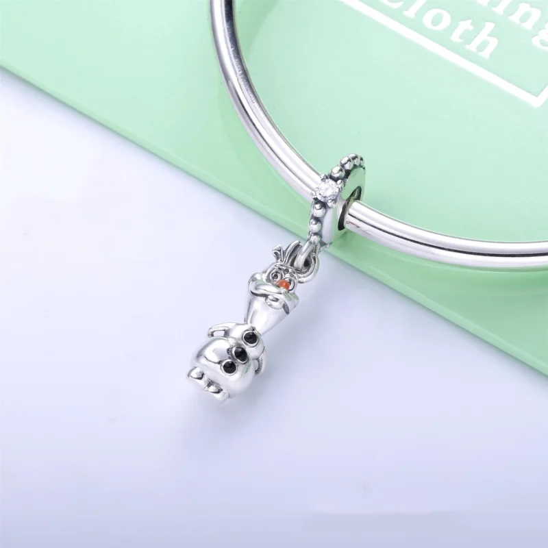(image for) PANDORA Disney Frozen Olaf Dangle Charm - 798455C01 - View 4