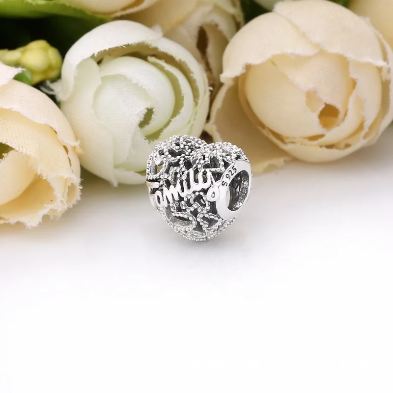 (image for) PANDORA Family Heart Charm - 798571C00 - View 4