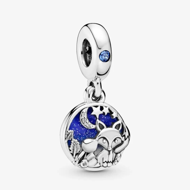 (image for) PANDORA Fox Rabbit Dangle Charm - 798239NMB - Product Image