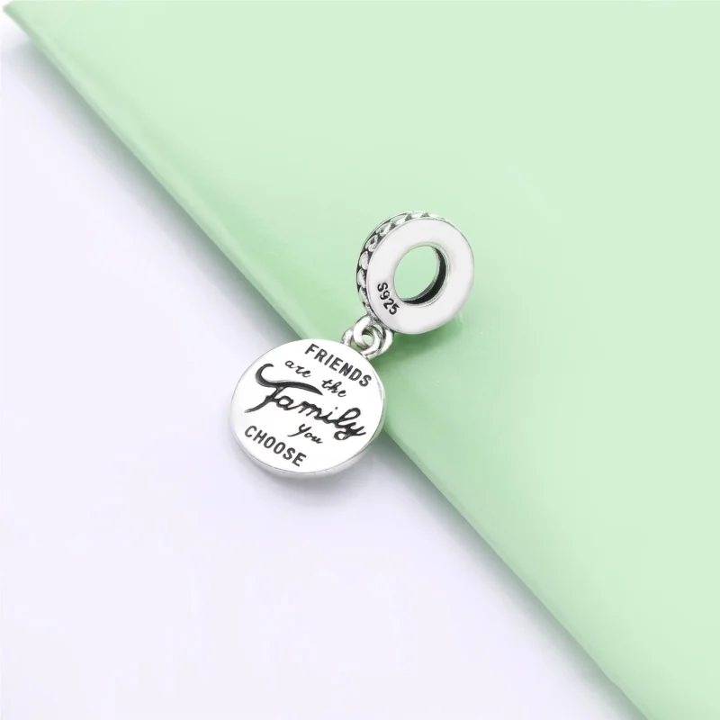(image for) PANDORA Friends Are Family Dangle Charm - 798124EN16 - View 2
