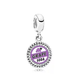 PANDORA Grape Soda Pendant - P400908813311 PANDORA Grape Soda Pendant - P400908813311