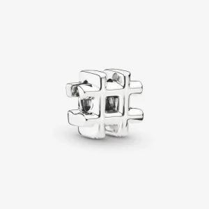 (image for) PANDORA Hashtag Symbol Charm - 798128