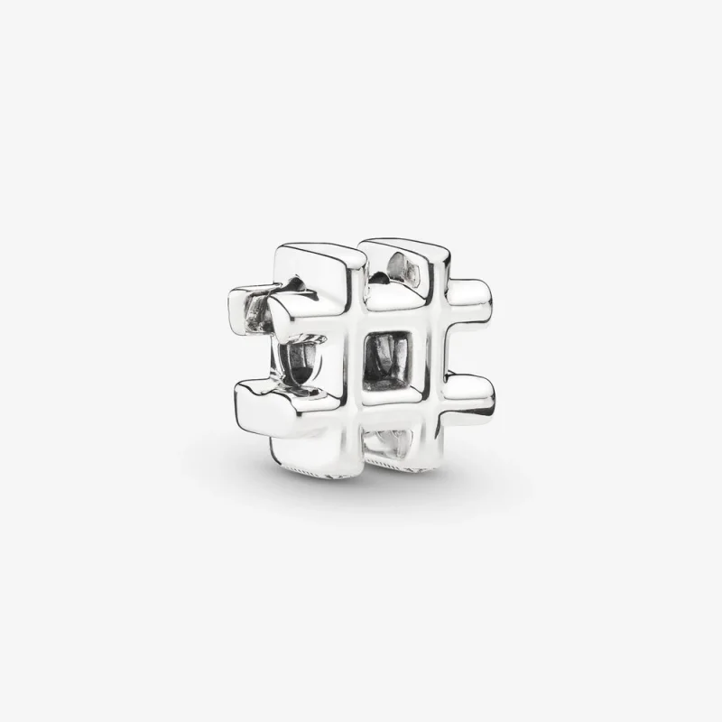 (image for) PANDORA Hashtag Symbol Charm - 798128 - Product Image