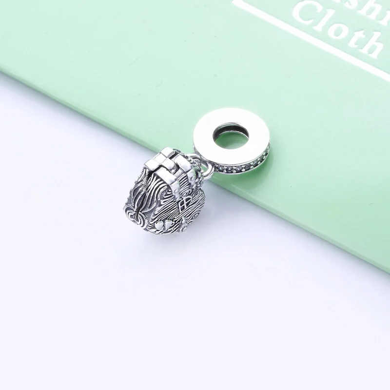 (image for) PANDORA Home Sweet Heart Dangle Charm - 798284CZ - View 3