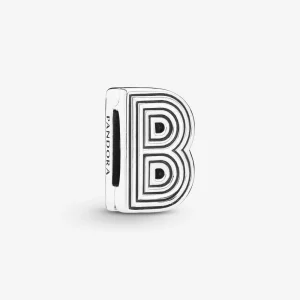 (image for) PANDORA Letter B Clip Charm - 798198