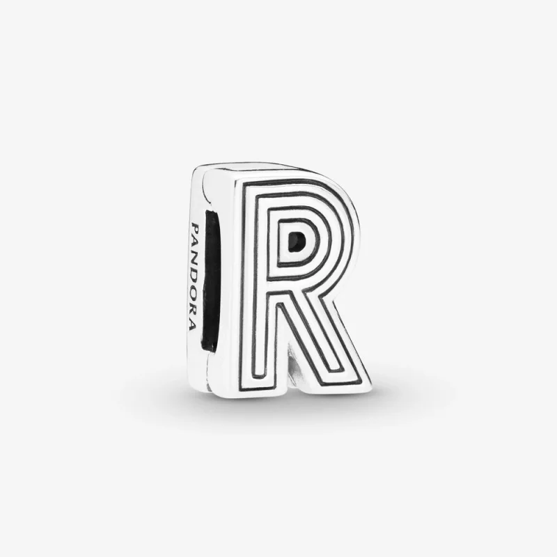 (image for) PANDORA Letter R Clip Charm - 798214 - Product Image