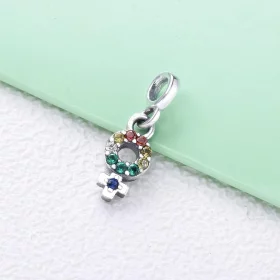 Pandora Me Girl Pride Mini Dangle - 798382NRGMX Pandora Me Girl Pride Mini Dangle - 798382NRGMX