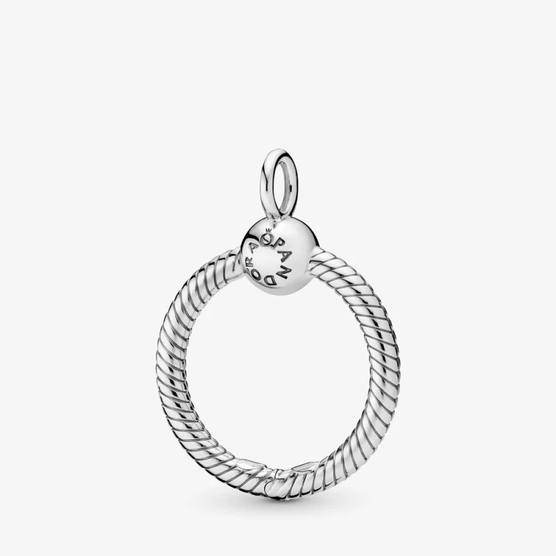 (image for) Pandora Moments Small O Pendant - 398296 - Product Image