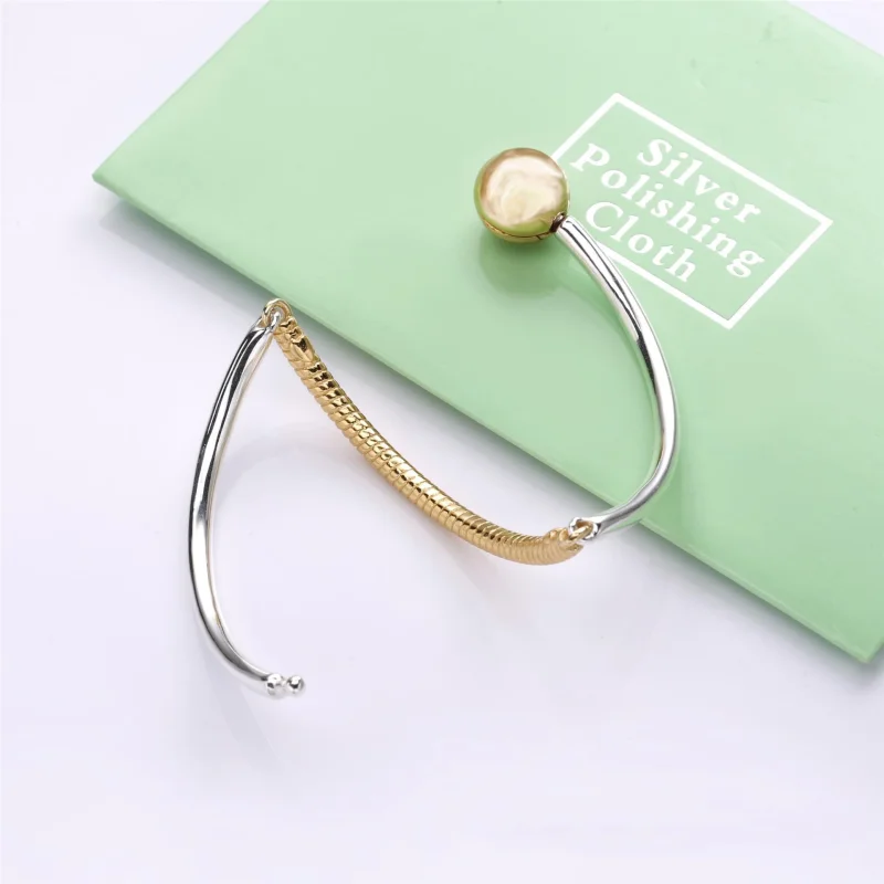 (image for) Pandora Moments Three-Link Bangle - 568143 - View 2