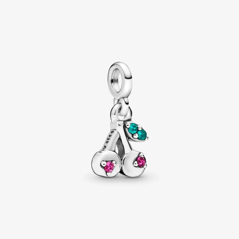 (image for) PANDORA My Cherry Micro Dangle Charm - 798371NCC - Product Image