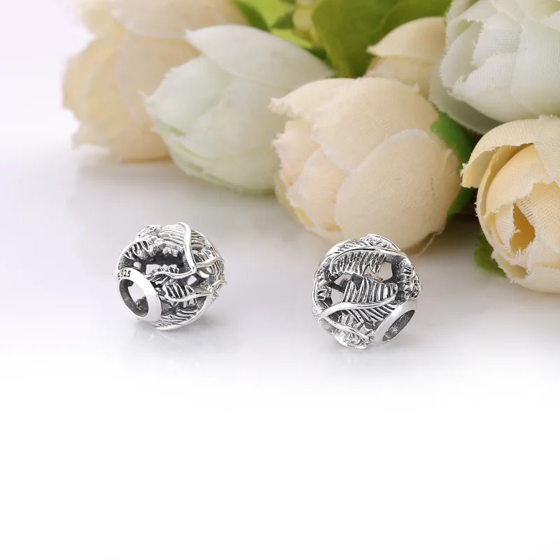 (image for) PANDORA Openwork Leaves Charm - 798241 - View 2
