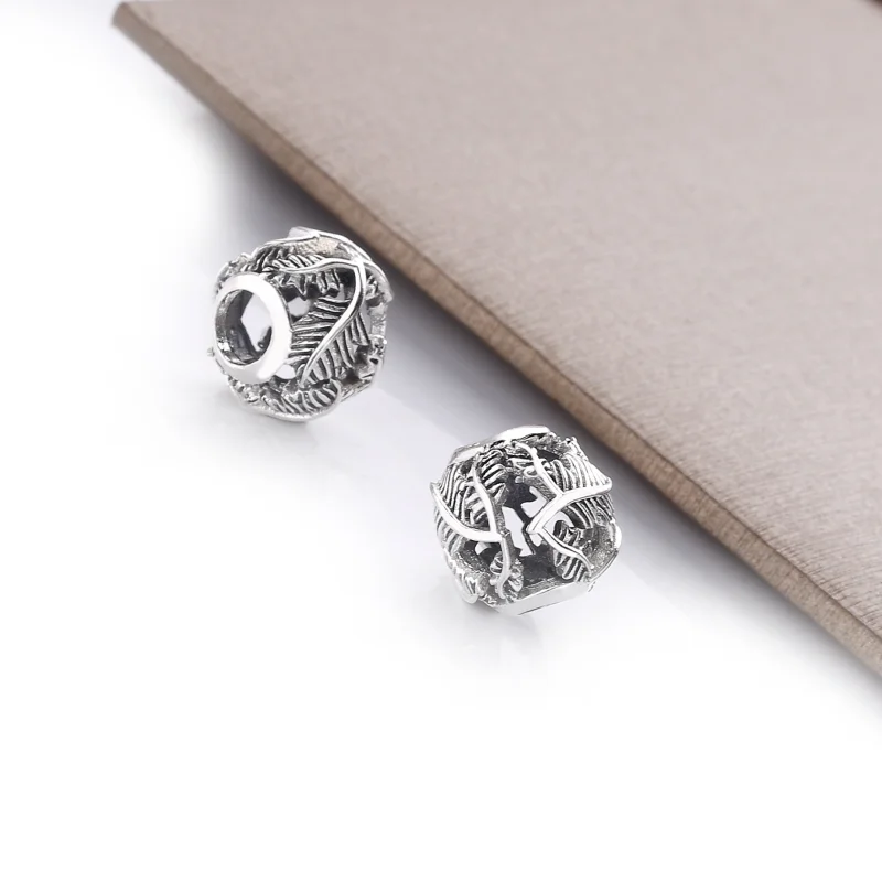 (image for) PANDORA Openwork Leaves Charm - 798241 - View 3