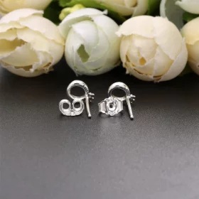 PANDORA Polished Crown O Stud Earrings - 298295 PANDORA Polished Crown O Stud Earrings - 298295