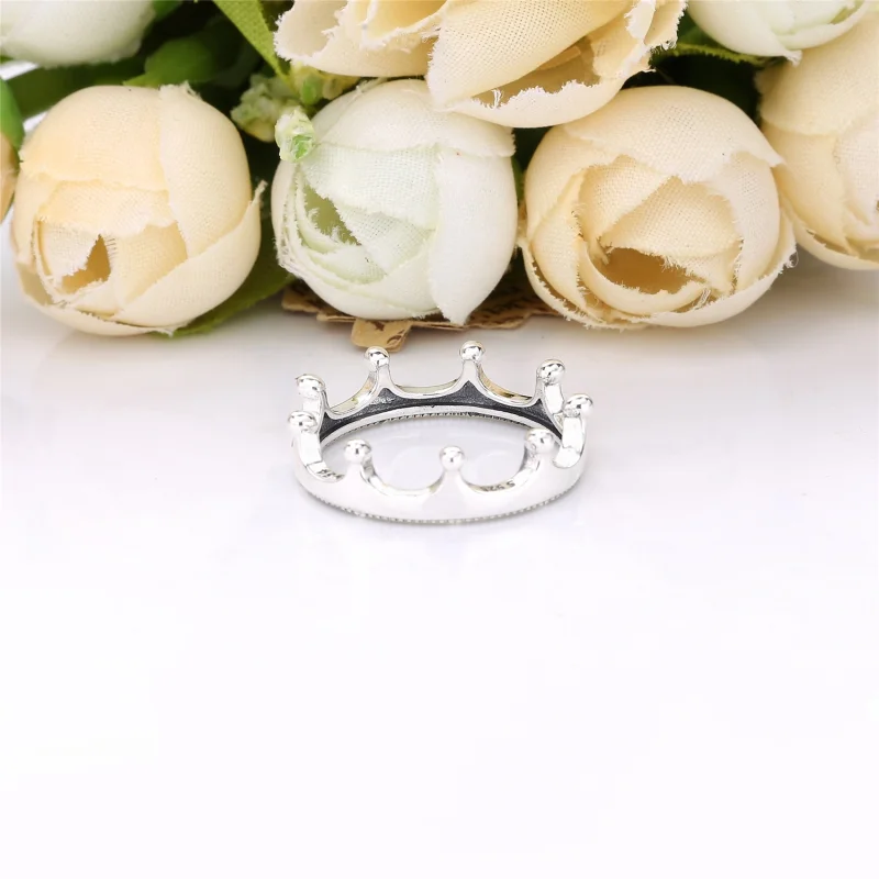 (image for) Pandora Polished Crown Ring in Sterling Silver - 198599C00 - View 4