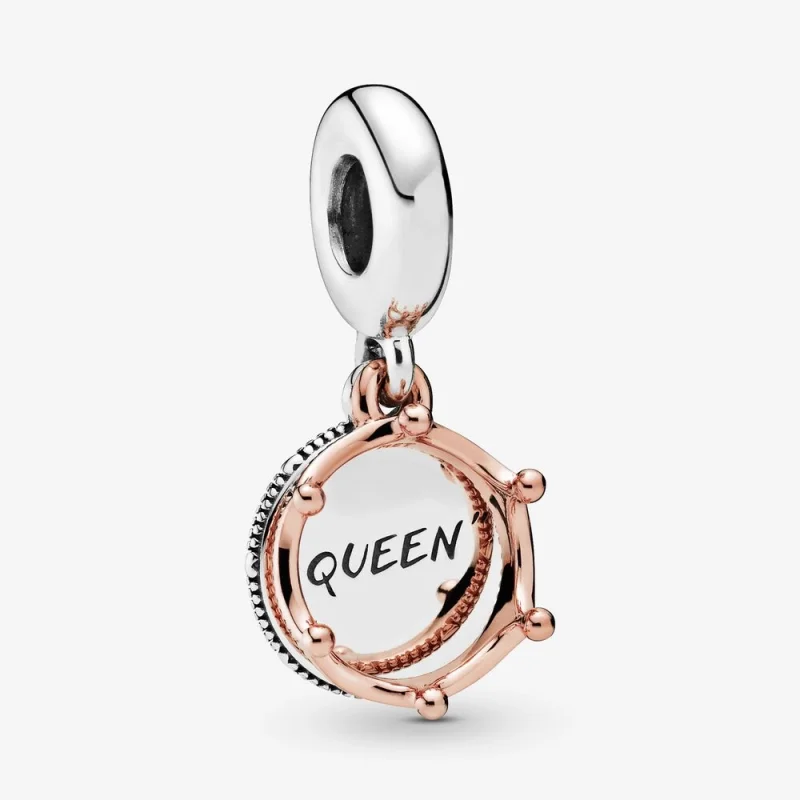 (image for) PANDORA Queen & Regal Crown Dangle Charm - 788255 - Product Image