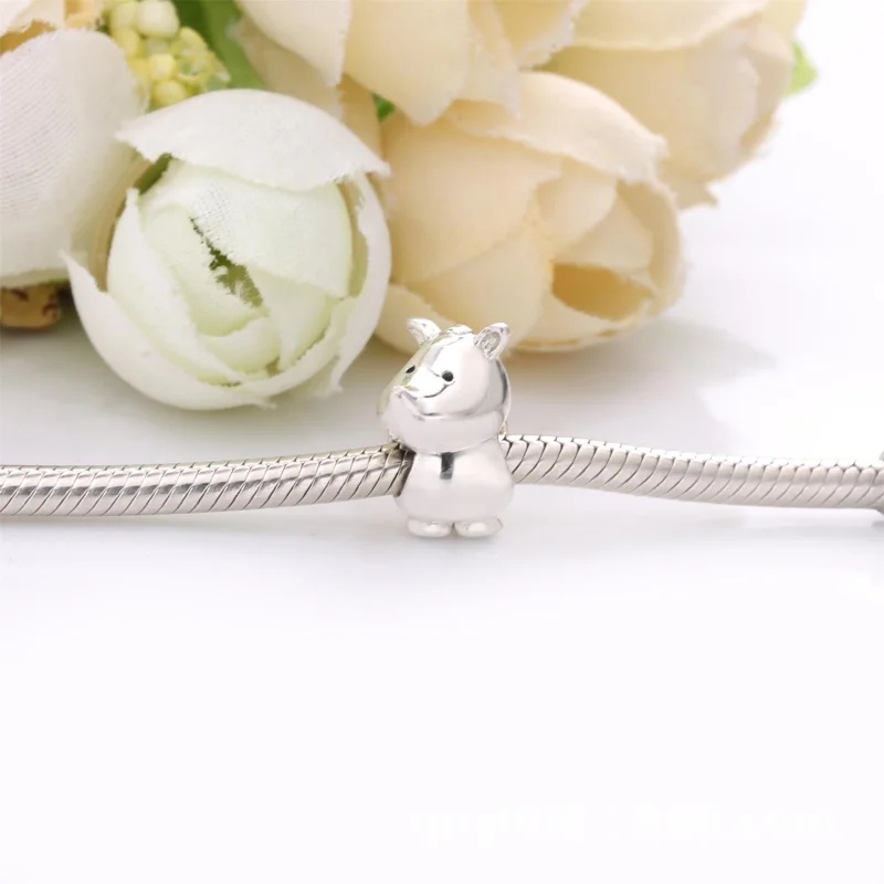 (image for) Pandora Rino the Rhinoceros Charm - 798023 - View 2