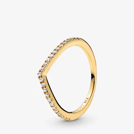 Pandora Shine Sparkling Wishbone - 166316CZ