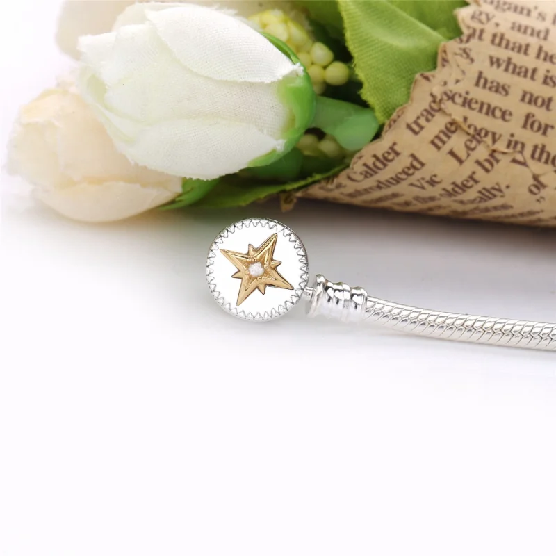 (image for) Pandora Silver Love Compass Chain Bracelets - 598538C01_P - View 4