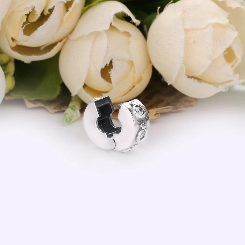 (image for) PANDORA Sparkling Crown O Clip Charm - 798326CZ - View 4