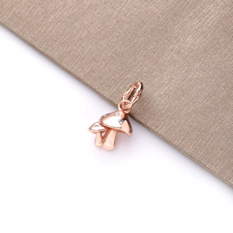 (image for) PANDORA Sparkling Mushrooms Dangle Charm - 788240NEP - View 2