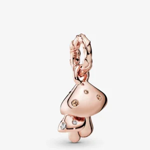 (image for) PANDORA Sparkling Mushrooms Dangle Charm - 788240NEP