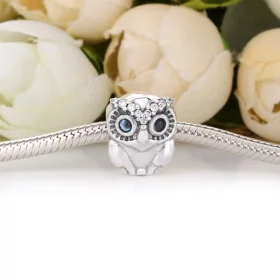 PANDORA Sparkling Owl Charm - 798397NBCB PANDORA Sparkling Owl Charm - 798397NBCB