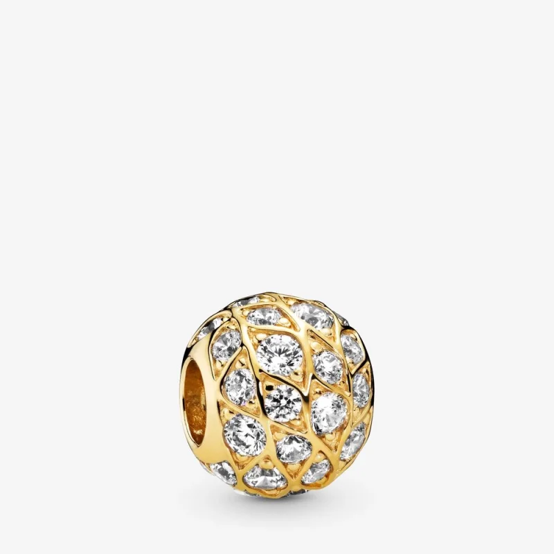 (image for) PANDORA Sparkling Pattern Charm - 768303CZ - Product Image