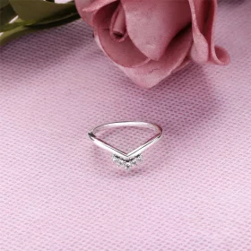 Pandora Tiara Wishbone Ring - 198282CZ Pandora Tiara Wishbone Ring - 198282CZ
