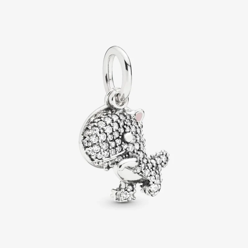 (image for) Pavé Dinosaur Dangle Charm - 798186CZ - Product Image