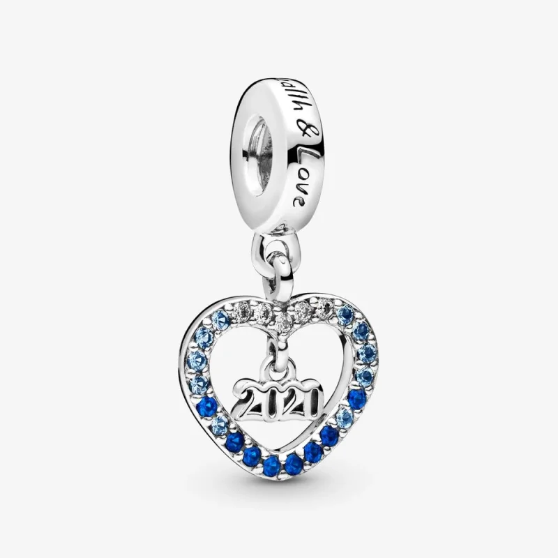 (image for) PANDORA 2020 New Year Dangle Charm - 798436C01 - Product Image
