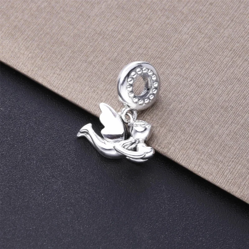 (image for) PANDORA Angel of Love Dangle Charm - 798484C01 - View 2