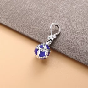PANDORA Blue Christmas Ornament Dangle Charm - 798512C01 PANDORA Blue Christmas Ornament Dangle Charm - 798512C01
