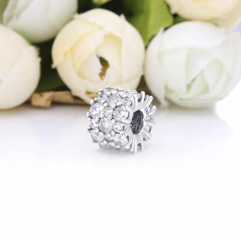 (image for) PANDORA Clear Sparkle Charm - 798487C01 - View 4