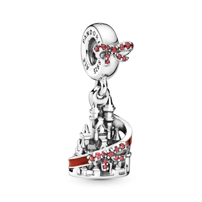 (image for) Pandora Disney Parks Holiday Castle Dangle Charm - 798227CZR - Product Image