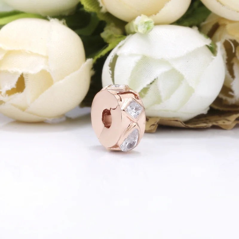 (image for) PANDORA Geometric Shapes Clip Charm - 788429C01 - View 4