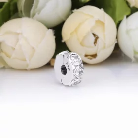PANDORA Geometric Shapes Clip Charm - 798463C01 PANDORA Geometric Shapes Clip Charm - 798463C01